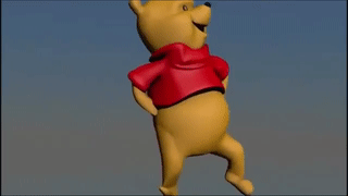 Winnie the Pooh dancing to Pitbull